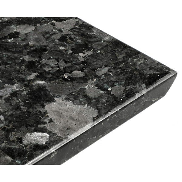 Czarna granitowa taca RGE Black Crystal, 20x35 cm-image-1