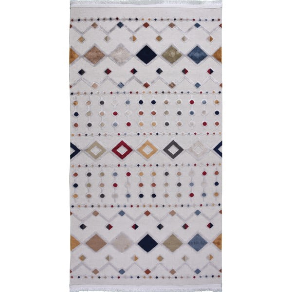 Beżowy dywan z domieszką bawełny Vitaus Milas, 200x290 cm