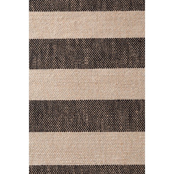 Czarny/kremowy chodnik z juty tkany ręcznie 80x200 cm Playa – Hanse Home-image-4