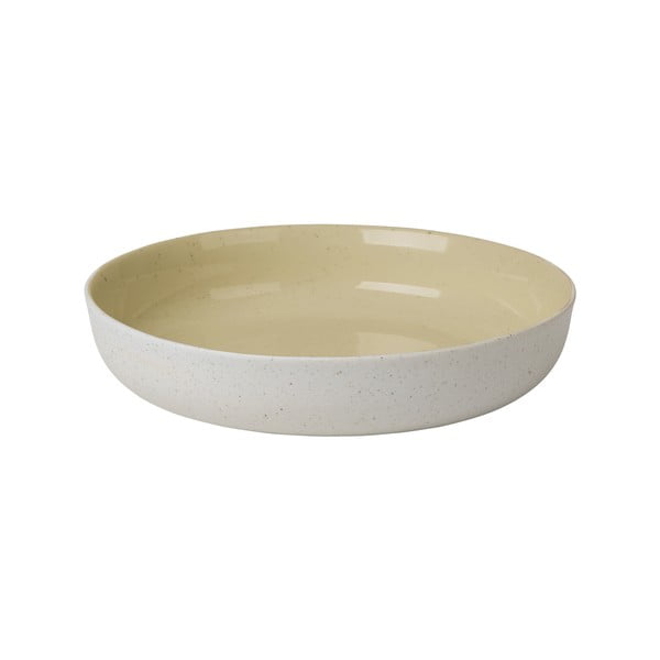 Beżowa ceramiczna miska do serwowania Blomus Sablo, ø 18,5 cm