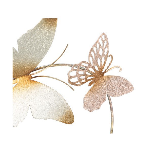 Metalowa dekoracja ścienna 132x95,5 cm Butterflies – Mauro Ferretti-image-3