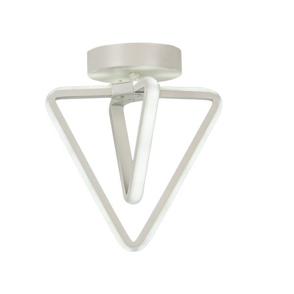 Biała metalowa lampa sufitowa LED Baris – Squid Lighting