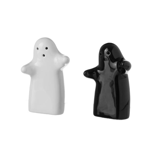 Solniczka i pieprzniczka ze stojakiem Ghosts – Casa Selección-image-1