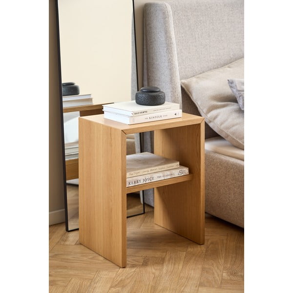 Szafka nocna w dekorze dębu w naturalnym kolorze Arlon – Actona-image-1