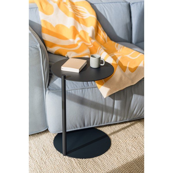 Stalowy okrągły stolik 41x40 cm Ande – noo.ma-image-3