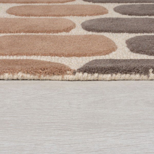 Brązowo-beżowy dywan wełniany Flair Rugs Fossil, 200x290 cm-image-3