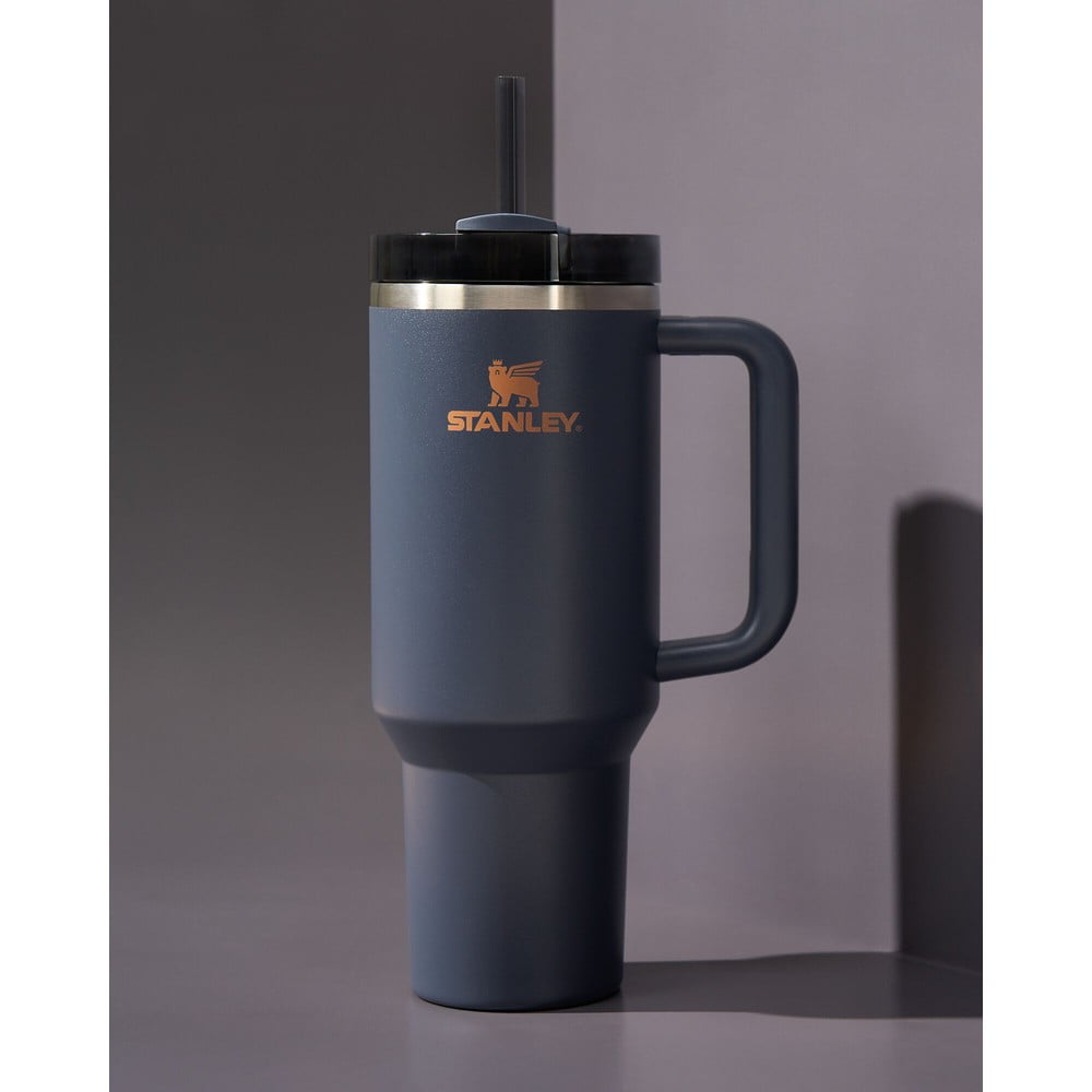 Ciemnoniebieski termos ze słomką ze stali nierdzewnej 1,18 l Quencher H2.0 FlowState Tumbler Twilight – Stanley (zdjęcie 5)