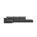 Szary narożnik (lewostronny) Vanda – Mazzini Sofas