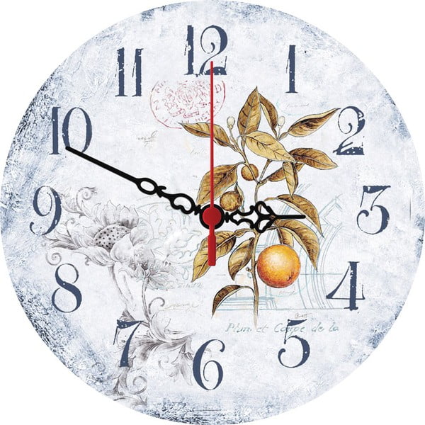 Zegar ścienny Orange, 30 cm