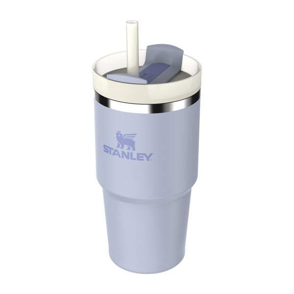 Fioletowy termos ze słomką ze stali nierdzewnej 600 ml Quencher H2.0 FlowState Tumbler Dew Drop – Stanley-image-1