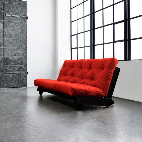 Sofa rozkładana Karup Fresh Wenge/Red-image-1