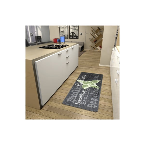 Szary chodnik kuchenny Hanse Home Basil, 80x200 cm-image-1