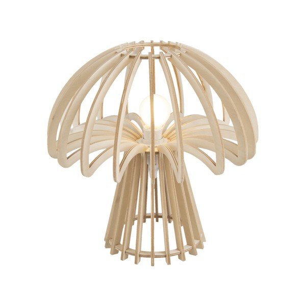 Składana drewniana lampa stołowa Leitmotiv Traditional Mushroom-image-2