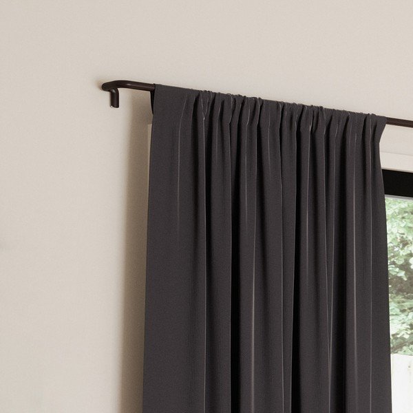 Ciemnoszare zaciemniające zasłony zestaw 2 szt. 132x213 cm Twilight – Umbra-image-3