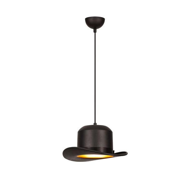 Czarna lampa wisząca z metalowym kloszem ø 30 cm Sivani – Opviq lights