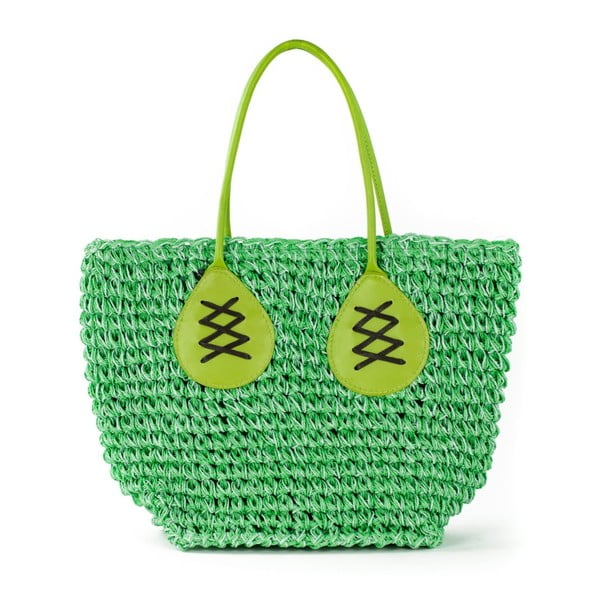 Zielona torba plażowa Art of Polo Gooko