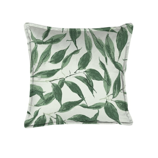 Zielona poduszka dekoracyjna Velvet Atelier Sage Leaf, 45x45 cm