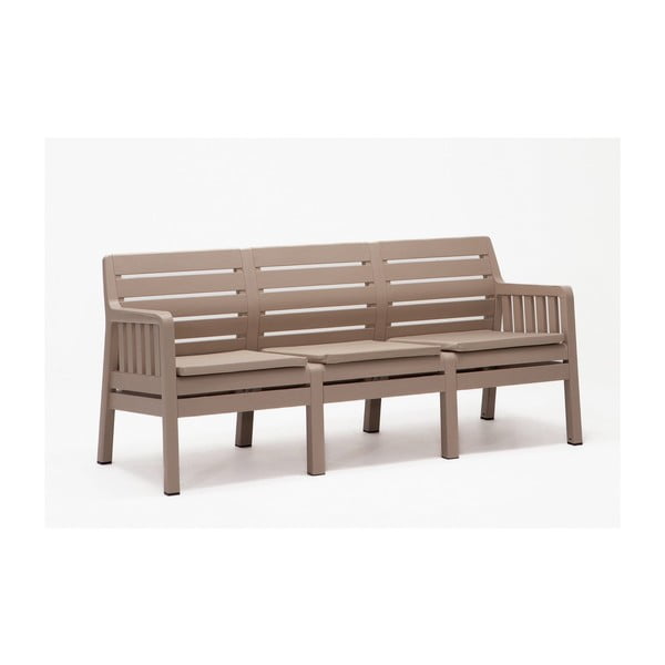 Antracytowa sofa ogrodowa Lara – Floriane Garden-image-2