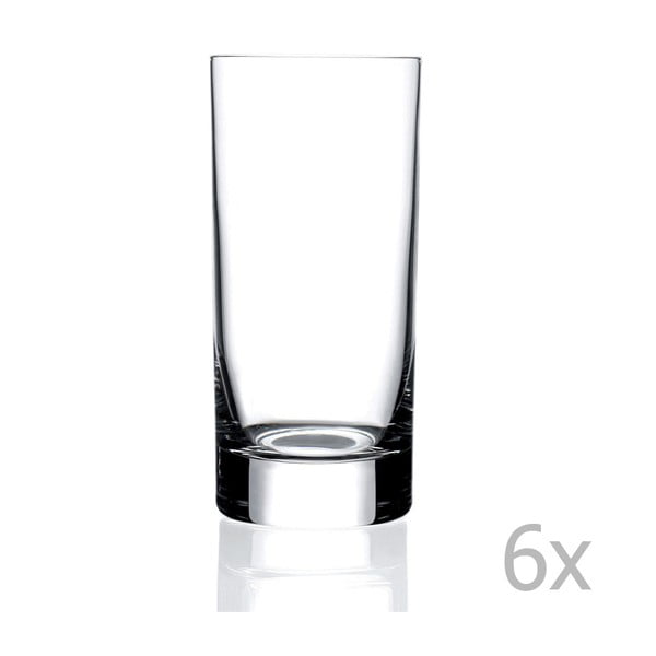 Zestaw 6 szklanek RCR Cristalleria Italiana Pescara, 360 ml
