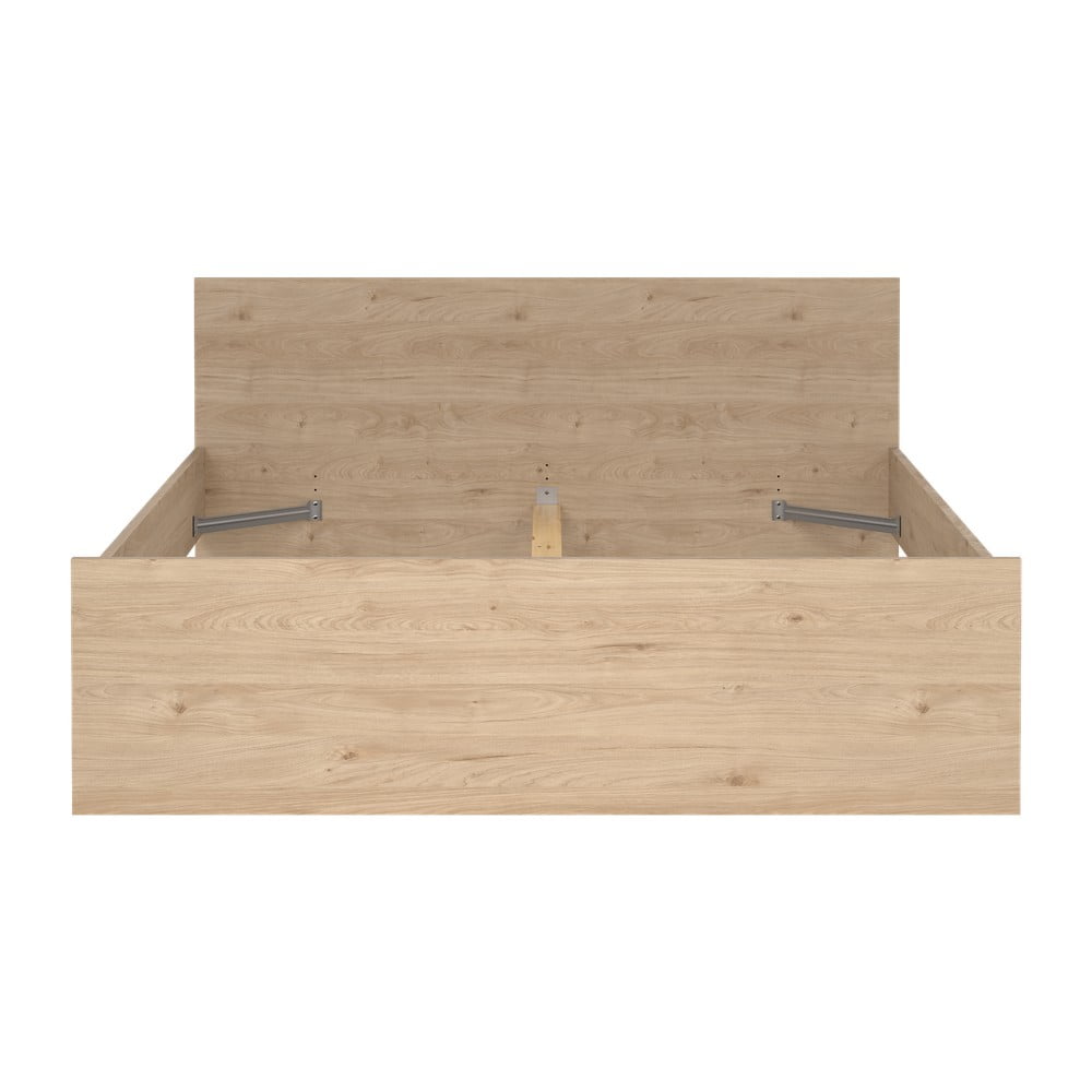 Łóżko dwuosobowe w dekorze dębu 160x200 cm Naia – Tvilum (zdjęcie 10)