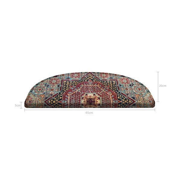 Dywaniki na schody zestaw 16 szt. 65x20 cm Oriental Era – Vitaus-image-4