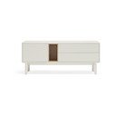 Kremowa szafka pod TV 140x56x40 cm Corvo – Teulat