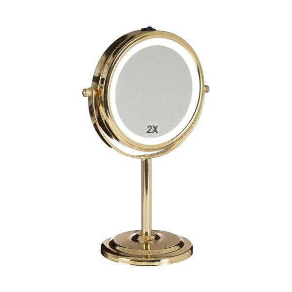 Lustro z oświetleniem/powiększające (powiększenie 2x) kosmetyczne ø 15 cm Cassini – Premier Housewares-image-3