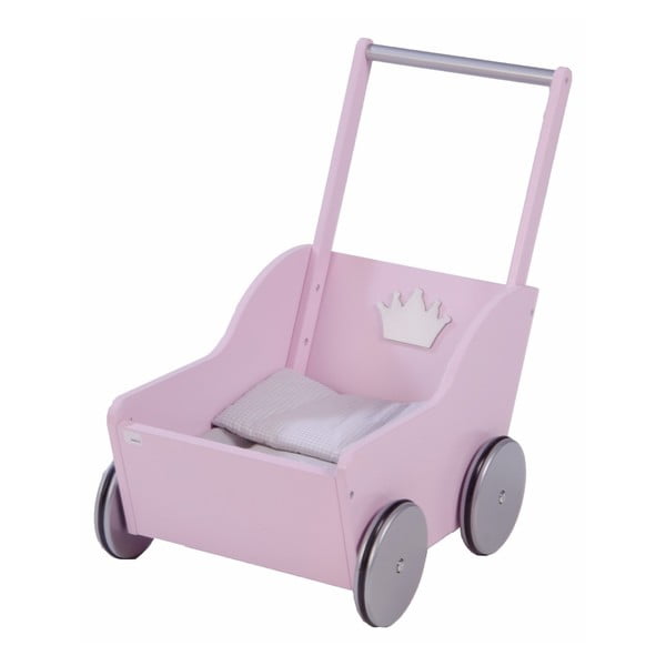 Różowy wózek/pchacz Roba Dolls Princess Sophie