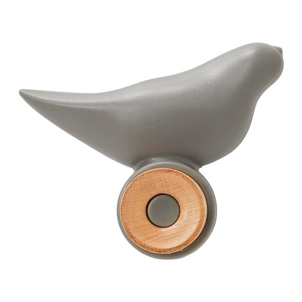 Szary haczyk ścienny Bonami Essentials Bird-image-2