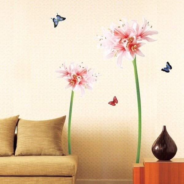 Zestaw naklejek Ambiance Lilly Flower-image-1