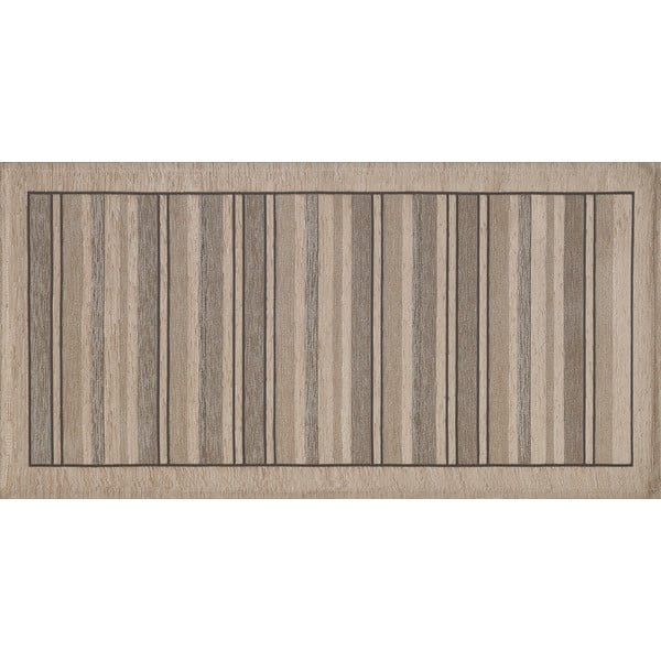 Beżowy chodnik Floorita Velour, 55x280 cm-image-1