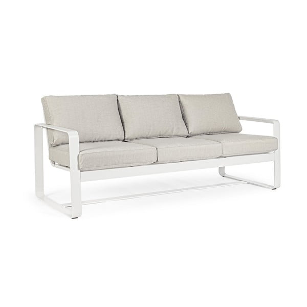 Biała aluminiowa sofa ogrodowa Merrigan   – Bizzotto-image-3