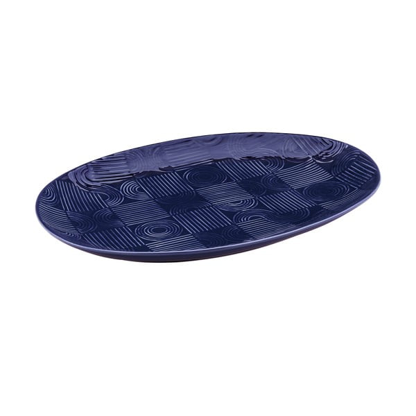 Ciemnoniebieski ceramiczny półmisek 30x41 cm Arc – Maxwell & Williams