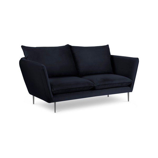 Ciemnoniebieska aksamitna sofa Mazzini Sofas Acacia, dł. 175 cm-image-4