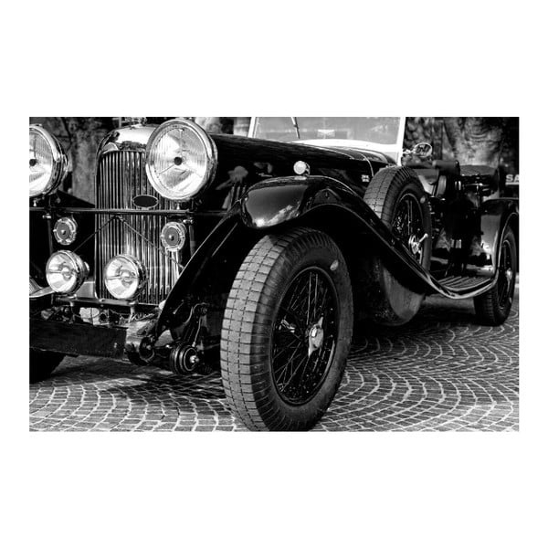 Obraz Black&White Vintage Car, 45x70 cm
