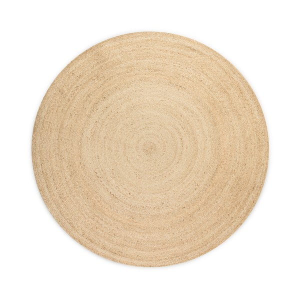 Okrągły dwustronny dywan z juty ø 100 cm Braided Ivory – Hanse Home