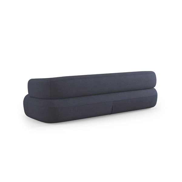 Ciemnoniebieska sofa z materiału bouclé 226 cm Jenny – Micadoni -image-3