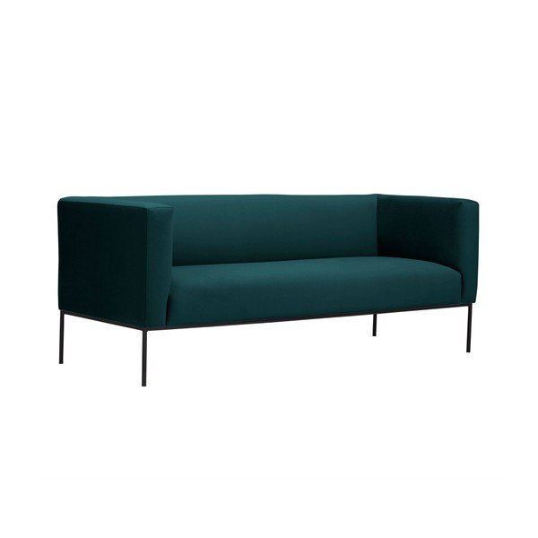 Butelkowa aksamitna 2-osobowa sofa Windsor & Co Sofas Neptune-image-2