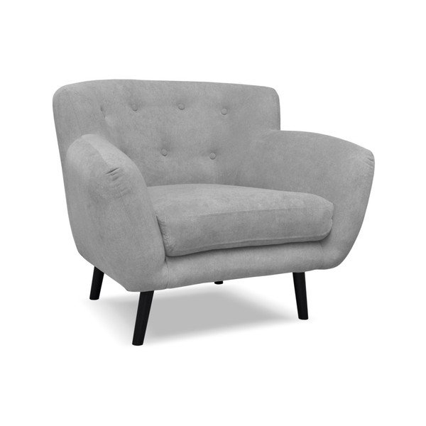 Jasnoszary fotel Cosmopolitan design Hampstead-image-3