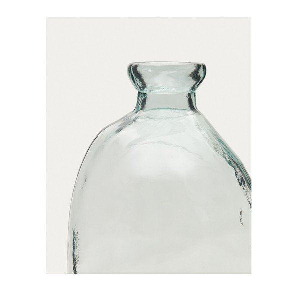 Wysoki wazon ze szkła z recyklingu (wysokość 75 cm) Brenna – Kave Home-image-2