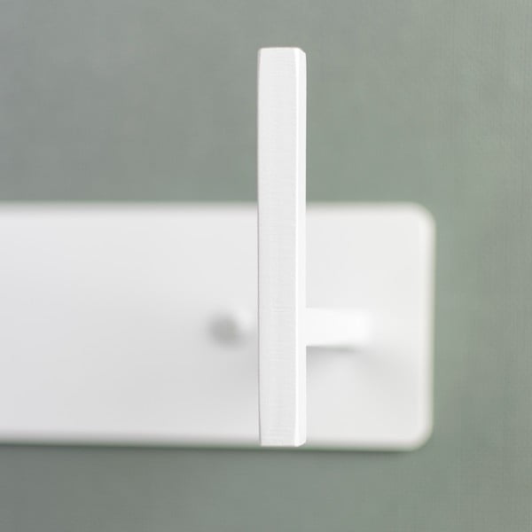 Biały metalowy wieszak ścienny 44 cm Chapman – Spinder Design-image-4