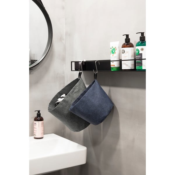 Tekstylny koszyk ø 22x22 cm Soft Storage – Bigso Box of Sweden-image-1