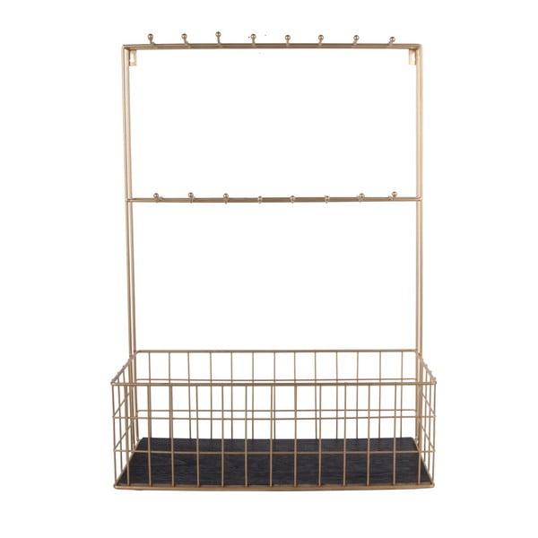 Organizer ścienny w kolorze złota PT LIVING Kitchen Rack XL