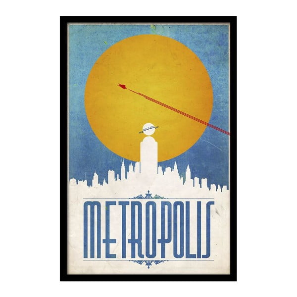 Plakat Metropolis, 35x30 cm