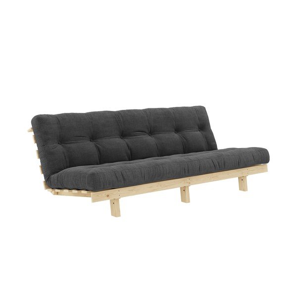 Czarnoantracytowa sztruksowa sofa 200 cm Lean – Karup Design-image-3