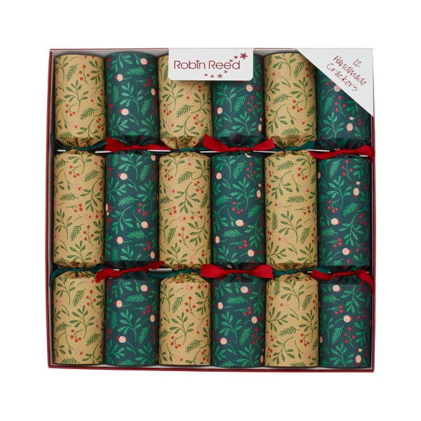 Crackery świąteczne zestaw 12 szt. Natural Foliage – Robin Reed