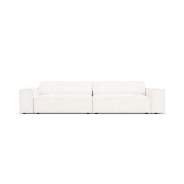 Beżowa sofa z materiału bouclé 244 cm Jodie – Micadoni Home