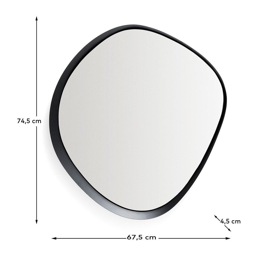 Lustro ścienne 67,5x74,5 cm Tebel – Kave Home (zdjęcie 6)