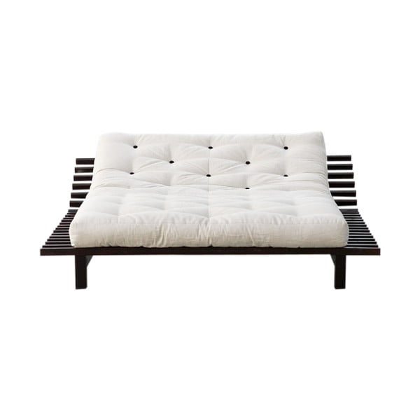 Łóżko rozkładane z drewna sosnowego Karup Design Blues, 160x200 cm
