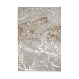 Szaro-srebrny dywan 170x120 cm Creation – Think Rugs